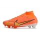 Nike Zoom Mercurial Superfly IX Elite FG Orange Jaune
