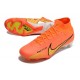 Nike Zoom Mercurial Superfly IX Elite FG Orange Jaune