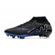 Nike Zoom Mercurial Superfly IX Elite FG Noir Chrome Hyper Royal