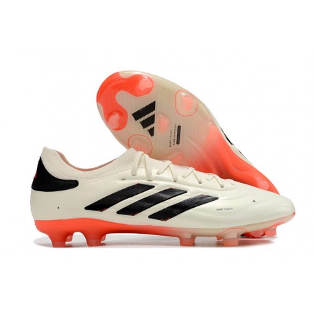 Chaussure adidas Copa Pure II Elite FG Heatspawn - Blanc Orange
