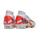 Crampon Nike Mercurial Superfly 9 Elite FG MR Blanc Rouge Or