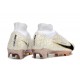 Crampon Nike Mercurial Superfly 9 Elite FG Blanc Or Noir