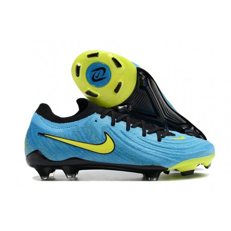 Nike Phantom GX 2 Elite FG Nouvelle Bleu Jaune