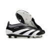 Chaussure Adidas Predator Elite Laceless FG Noir Blanc