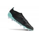 Chaussure Adidas Predator Elite Laceless FG Noir Bleu