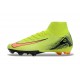 Chaussure Nike Mercurial Superfly X Elite FG Jaune Orange