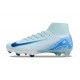 Chaussure Nike Mercurial Superfly X Elite FG Bleu Glacier Bleu Orbite