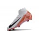 Chaussure Nike Mercurial Superfly X Elite FG Blanc Orange Noir