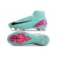 Chaussure Nike Mercurial Superfly X Elite FG Vert Noir Rose