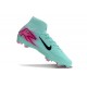 Chaussure Nike Mercurial Superfly X Elite FG Vert Noir Rose