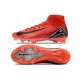 Chaussure Nike Mercurial Superfly X Elite FG Rouge Noir