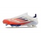 Chaussures adidas F50+ Laceless FG Advancement - Blanc Rouge Bleu