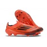 Chaussures adidas F50+ Laceless FG Rouge Noir