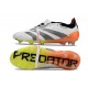 Chaussure Adidas Predator Elite FT FG Blanc Noir Orange