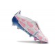 Adidas Predator Elite Tongue FG Blanc Ftwr Bleu Solaire Rose Solaire