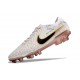Nike Tiempo Legend 10 Elite FG Blanc Or Noir