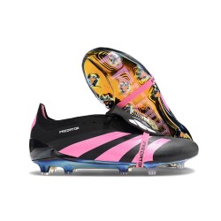Chaussure Adidas Predator Elite FT FG Noir Rose