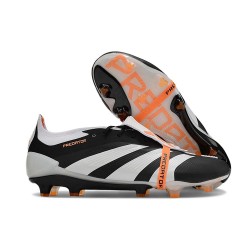 Chaussure Adidas Predator Elite FT FG Noir Blanc Orange