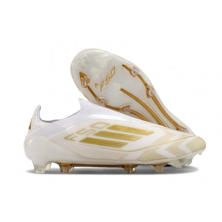 adidas F50 Elite LL FG Nouveau Day Spark - Blanc Doré