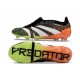 Chaussure Adidas Predator Elite FT FG Noir Blanc Orange Vert