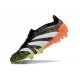 Chaussure Adidas Predator Elite FT FG Noir Blanc Orange Vert