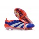 Adidas Predator Elite FT FG Bleu Lucide Blanc Ftwr Rouge Solaire