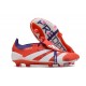 Chaussure Adidas Predator Elite FT FG Rouge Blanc