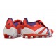 Chaussure Adidas Predator Elite FT FG Rouge Blanc