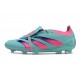 Chaussure Adidas Predator Elite FT FG Bleu Rose