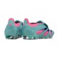 Chaussure Adidas Predator Elite FT FG Bleu Rose