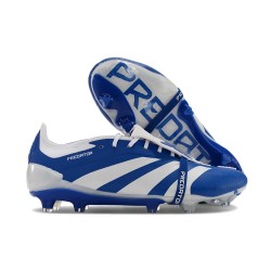 Chaussure Adidas Predator Elite FT FG Bleu Blanc