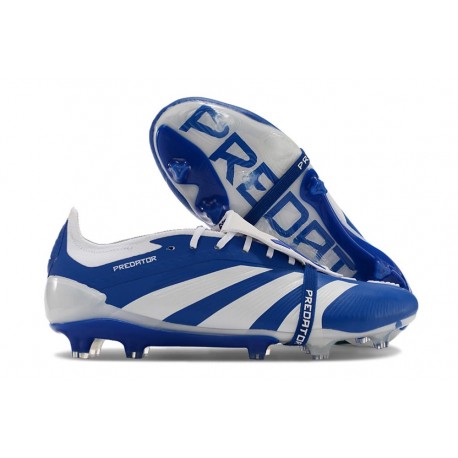 Chaussure Adidas Predator Elite FT FG Bleu Blanc