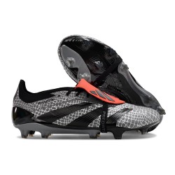 Chaussure Adidas Predator Elite FT FG Noir Gris Rouge