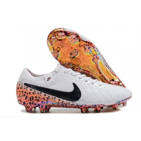 Nike Tiempo Legend 10 Elite FG Blanc Noir
