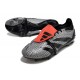Chaussure Adidas Predator Elite FT FG Noir Gris Rouge