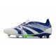 Chaussure Adidas Predator Elite FT FG Blanc Bleu Vert