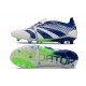 Chaussure Adidas Predator Elite FT FG Blanc Bleu Vert