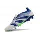 Chaussure Adidas Predator Elite FT FG Blanc Bleu Vert