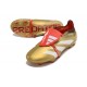Chaussure Adidas Predator Elite FT FG Or Blanc Rouge