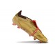 Chaussure Adidas Predator Elite FT FG Or Blanc Rouge