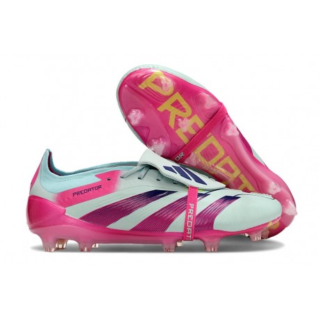 Chaussure Adidas Predator Elite FT FG Bleu Rose