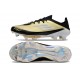Chaussure de Foot adidas F50+ Elite FG Doré Noir Blanc 