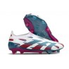 Chaussure Adidas Predator Elite Laceless FG Blanc Rouge Vert