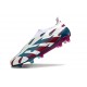 Chaussure Adidas Predator Elite Laceless FG Blanc Rouge Vert