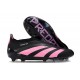 Chaussure Adidas Predator Elite Laceless FG Noir Rose