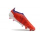 Chaussure Adidas Predator Elite Laceless FG Rouge Blanc