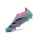 Chaussure Adidas Predator Elite Laceless FG Bleu Rose