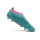 Chaussure Adidas Predator Elite Laceless FG Bleu Rose