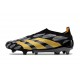 Chaussure Adidas Predator Elite Laceless FG Noir Or