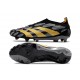 Chaussure Adidas Predator Elite Laceless FG Noir Or